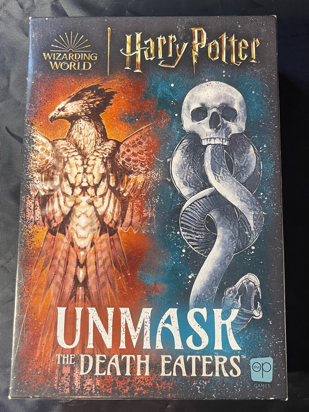 Harry Potter Unmask The Death Eaters Board Game - Blue & Orange